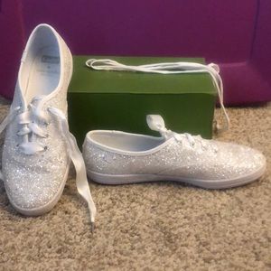Kate Spade Glitter Keds